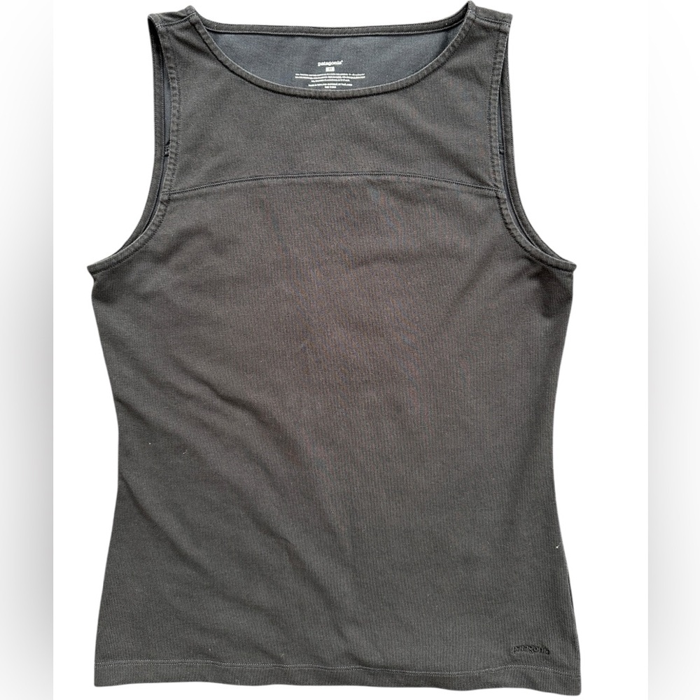 Patagonia Black Sleeveless‎ Shirt Tank Top Size Medium